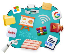 Цифровая база для школьника - КИБЕРшкола программирования для детей, компьютерные курсы для школьников, начинающих и подростков - KIBERone г. Санкт-Петербург