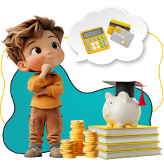 Финансовый интеллект вместе KIBERone - КИБЕРшкола программирования для детей, компьютерные курсы для школьников, начинающих и подростков - KIBERone г. Санкт-Петербург